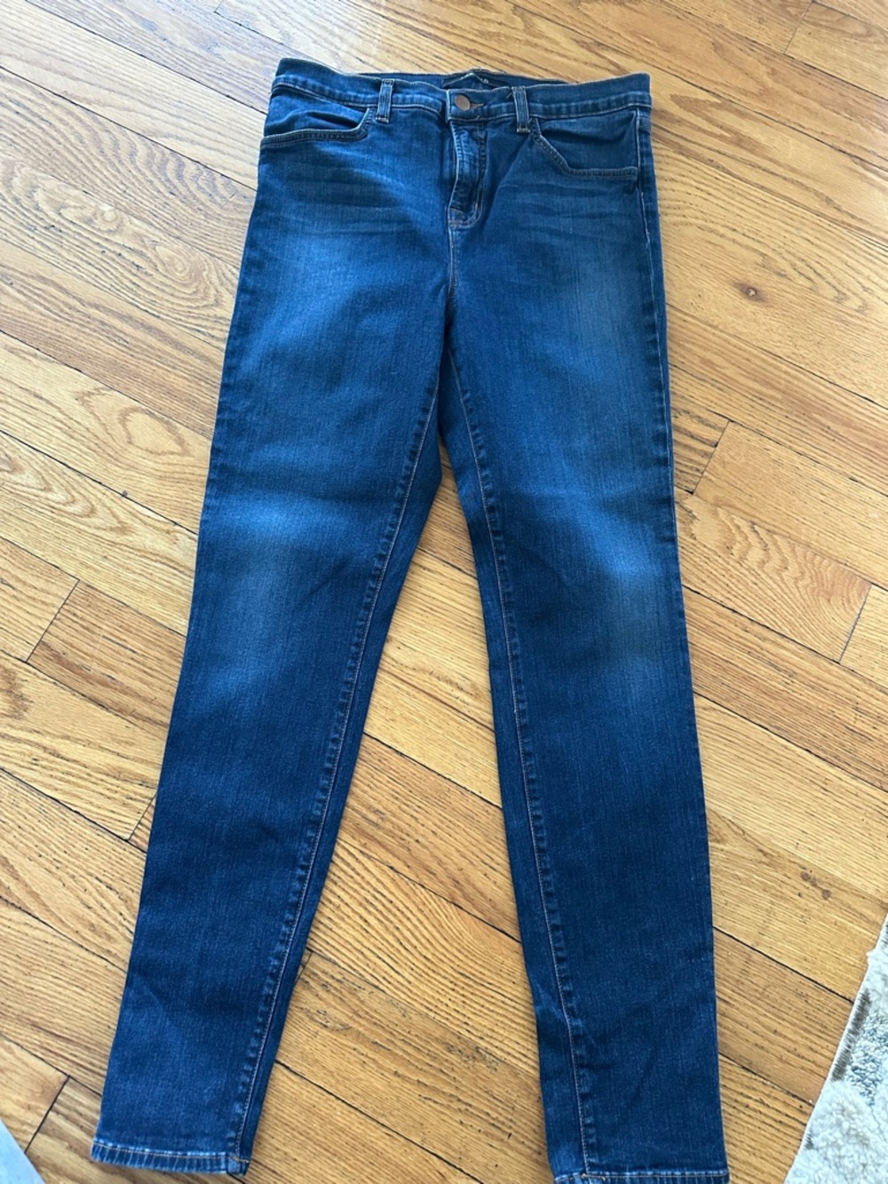 J Brand Dark Blue Skinny Jeans